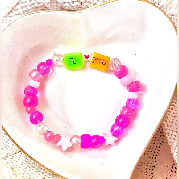 BUY1GET1FREE I love you kawaii aesthetic bracelet - Picture 2 of 4